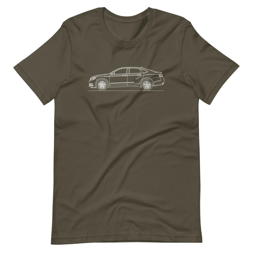 Chevrolet Impala 10th Gen silhouette T-shirt