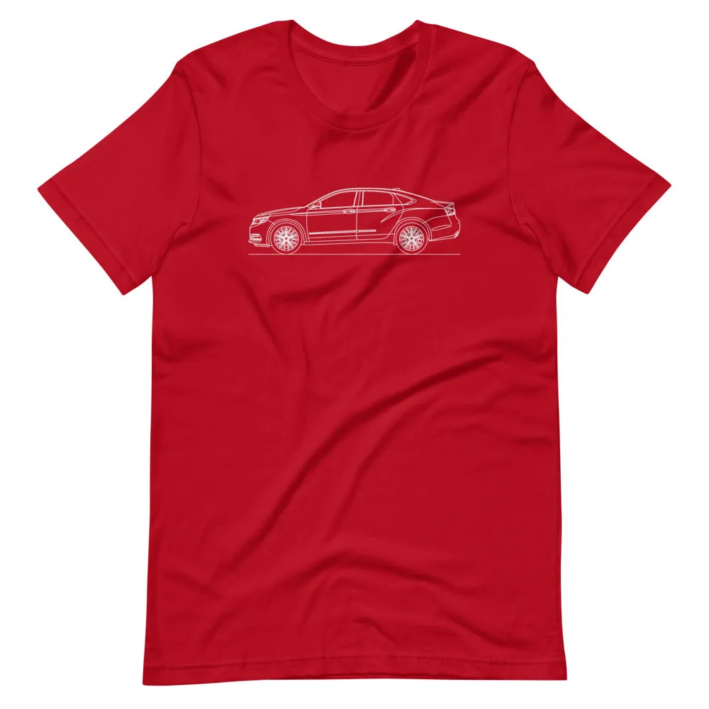 Chevrolet Impala 10th Gen silhouette T-shirt