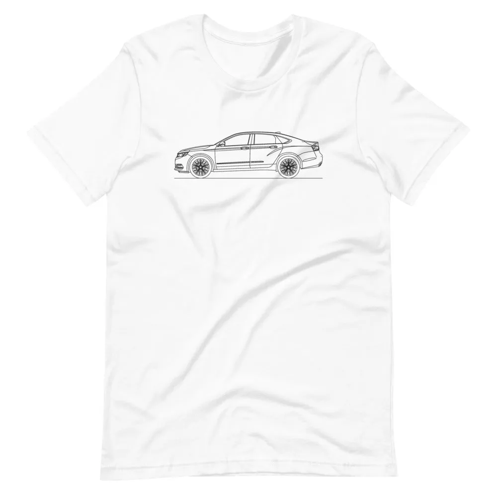 Chevrolet Impala 10th Gen silhouette T-shirt