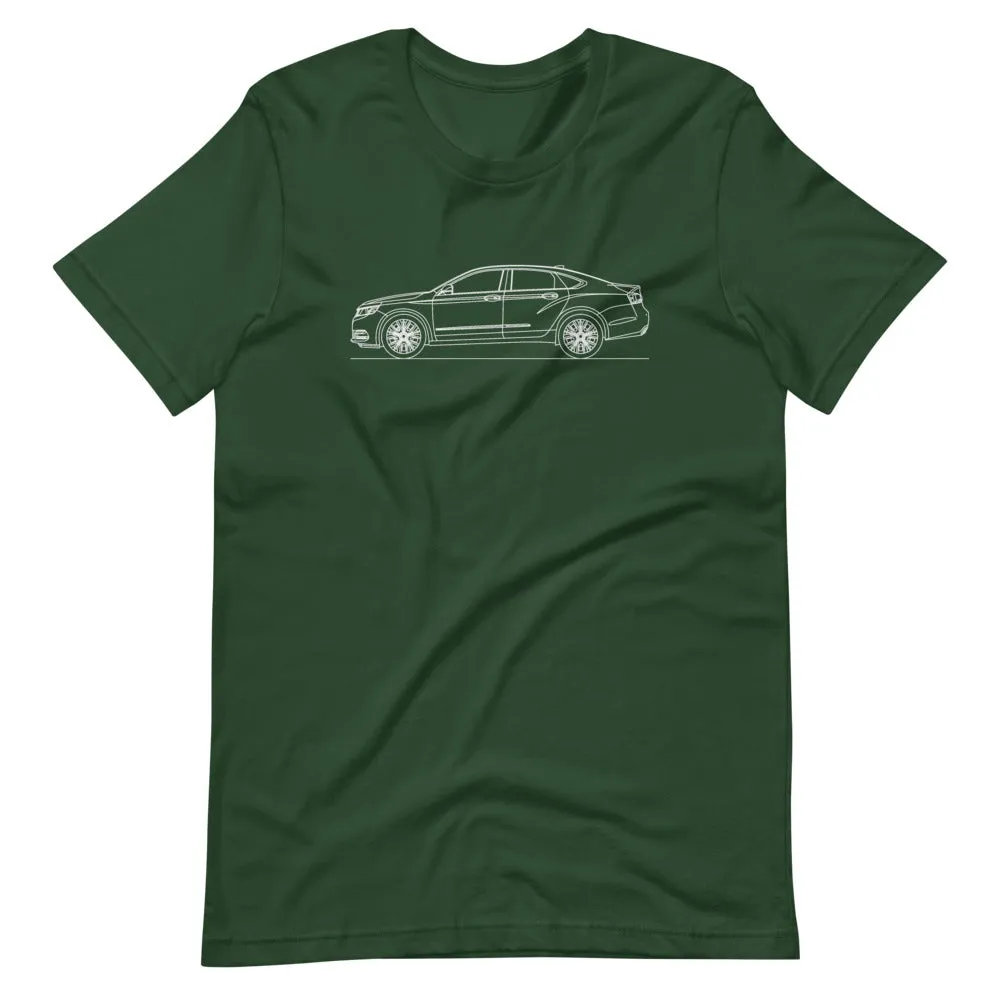 Chevrolet Impala 10th Gen silhouette T-shirt