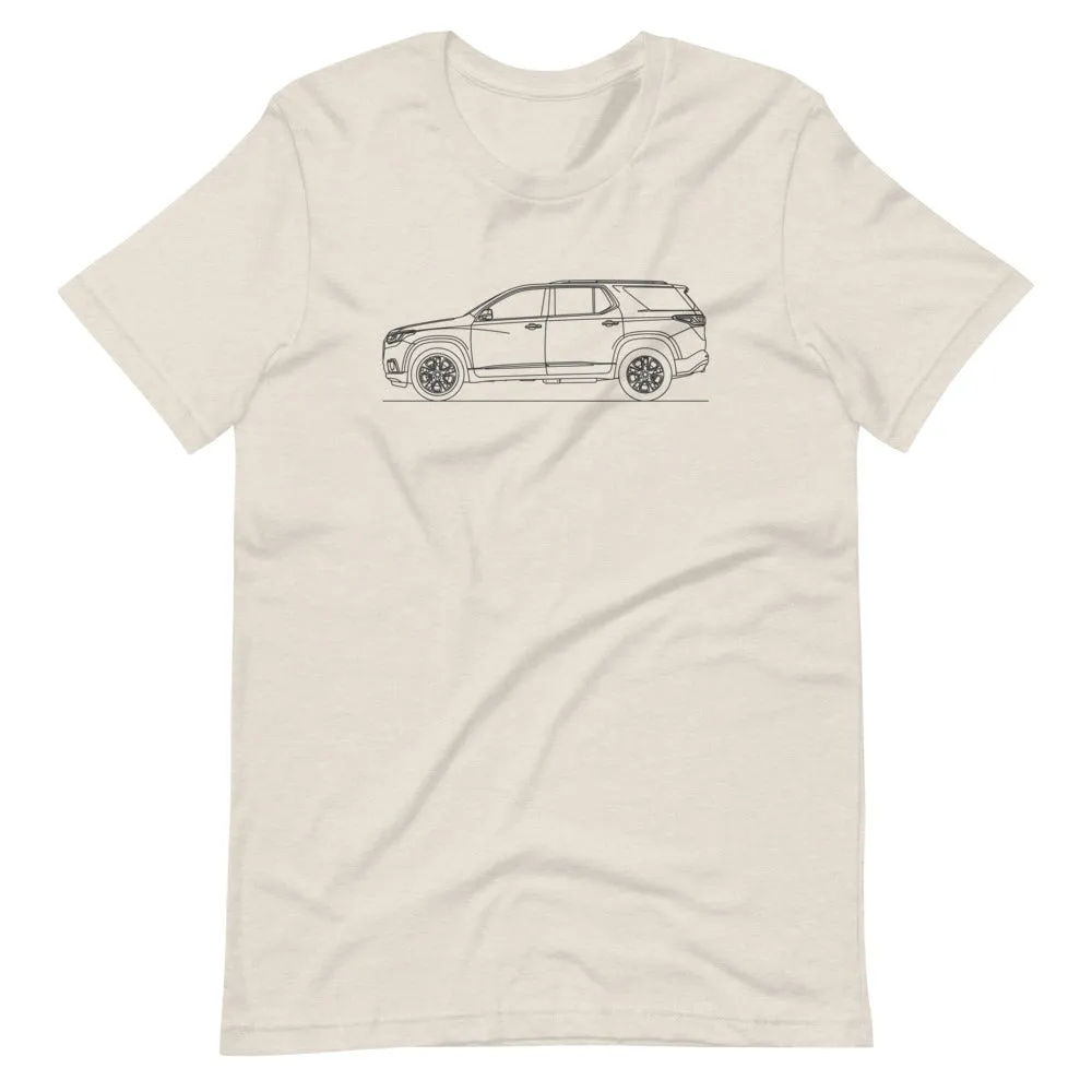 Chevrolet Traverse 2nd Gen silhouette T-shirt