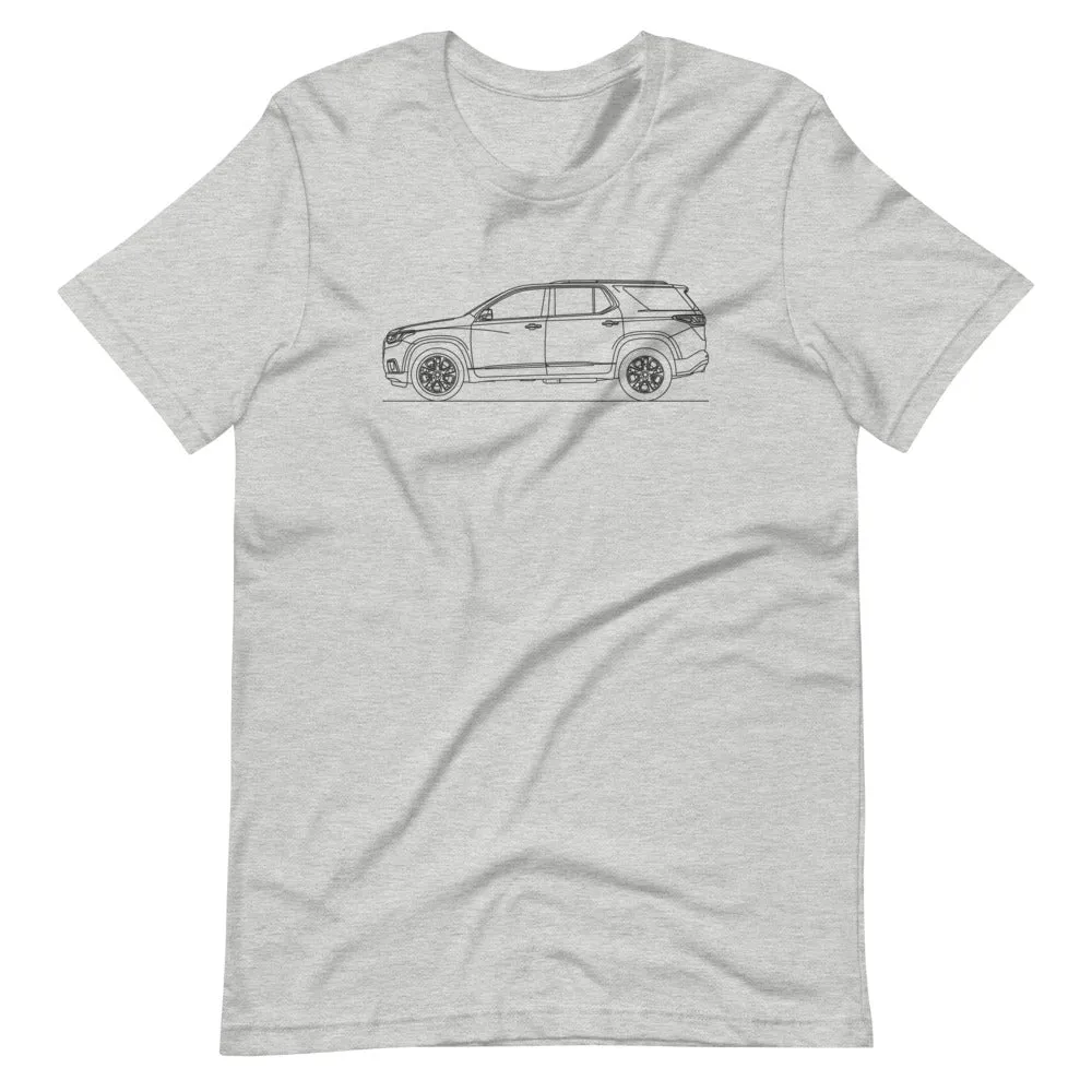Chevrolet Traverse 2nd Gen silhouette T-shirt