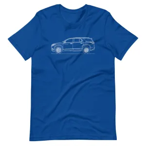 Chevrolet Traverse 2nd Gen silhouette T-shirt