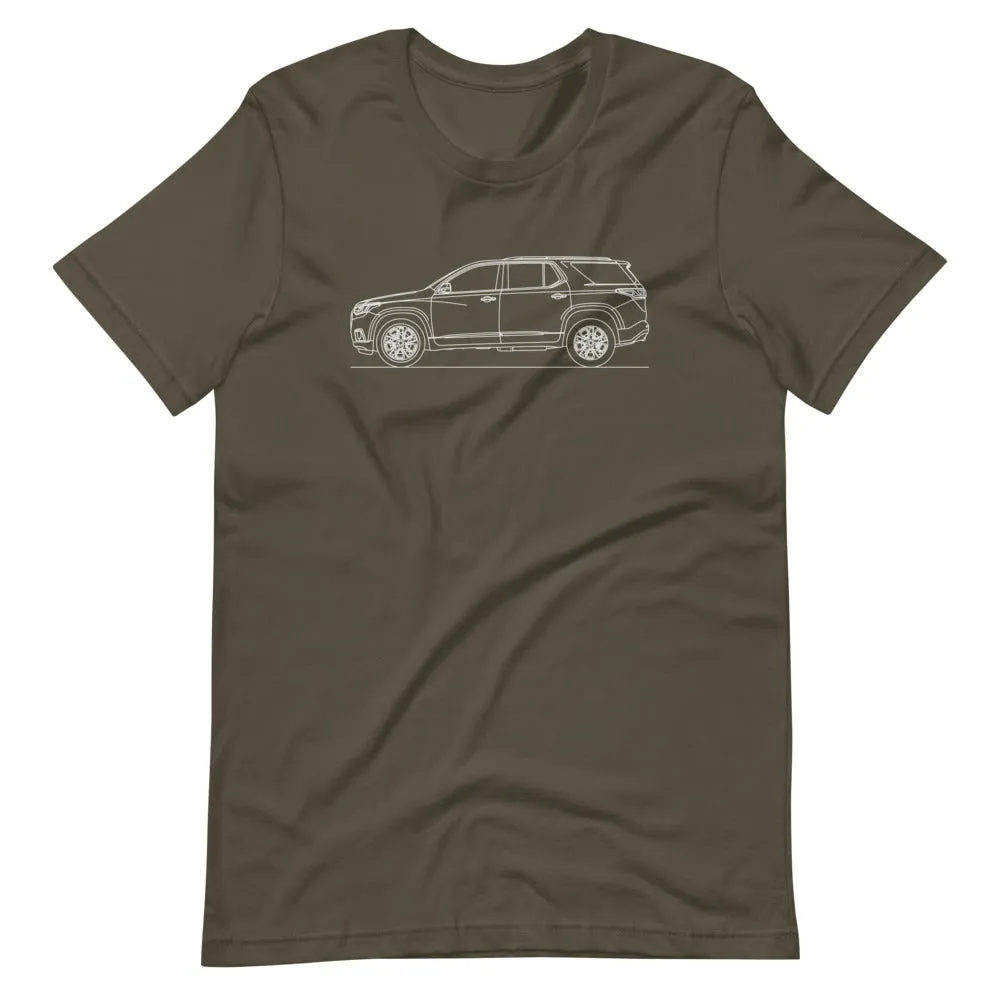 Chevrolet Traverse 2nd Gen silhouette T-shirt
