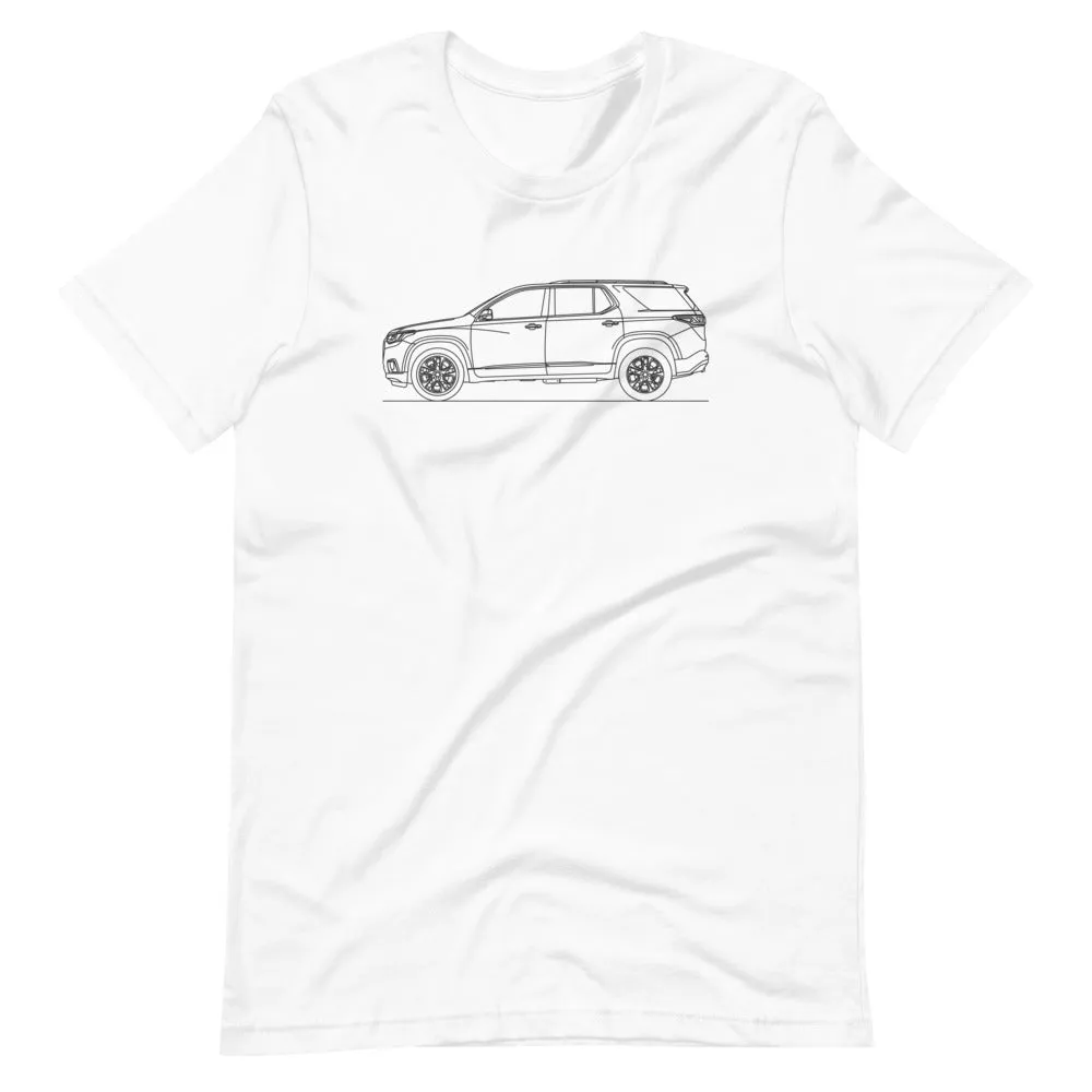 Chevrolet Traverse 2nd Gen silhouette T-shirt