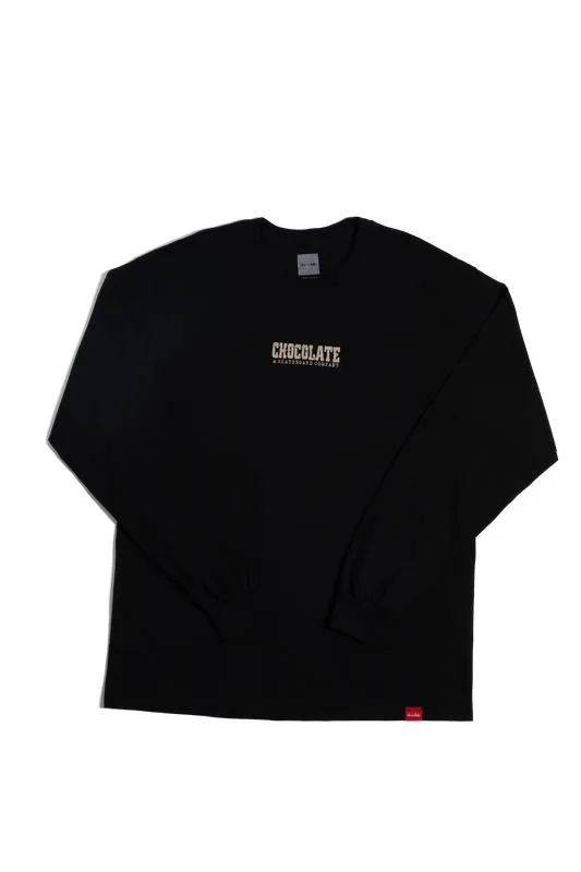 Chocolate Western LS Tee Black