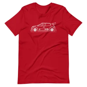 Citroën C3 WRC 2nd Gen Outline T-shirt