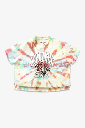 CLASSIC TIE-DYE CROPPED T-SHIRT