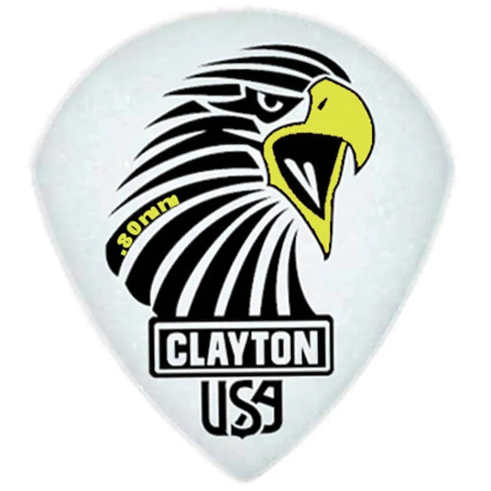 Clayton Acetal Sharp Teardrop .80mm (12 Pack)