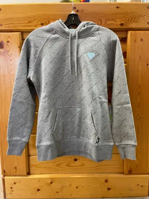 CLHH1207GY Ladies Hoodie- Rope Like A Girl - Internal Phone Pocket