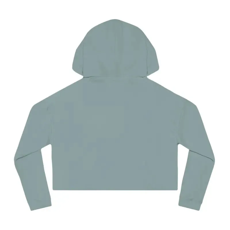 Colorful Penguin Cropped Hooded Sweatshirt Bold Look