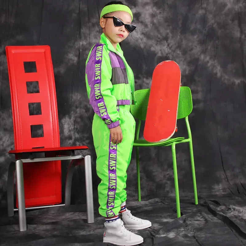 Conjunto Hip Hop Neon - 4 a 16 anos