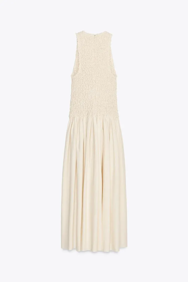 Contrast Dress x Fanglu Lin