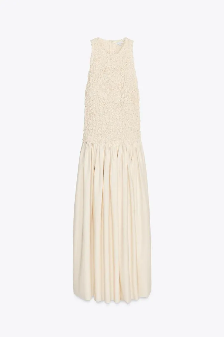 Contrast Dress x Fanglu Lin