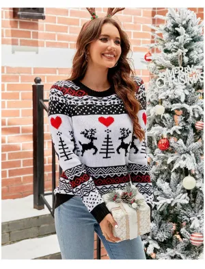 Cosy festive women's jumper: Joyful style