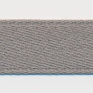 Cotton Double-Face Satin Tape #103 Smoke Gray