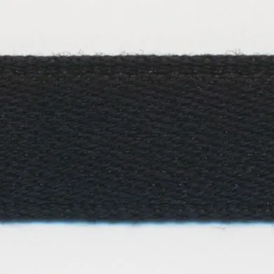 Cotton Double-Face Satin Tape #50 Black