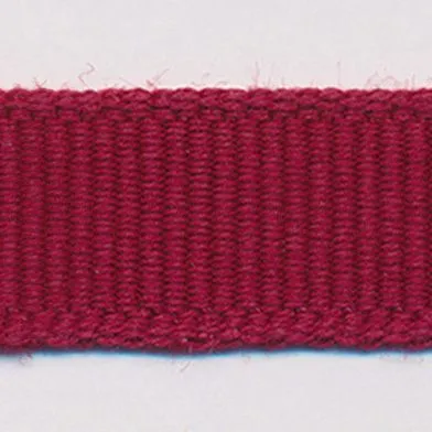 Cotton Grosgrain Ribbon #43 Garnet