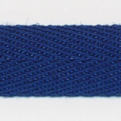 Cotton Herringbone Tape #128 Royal Blue