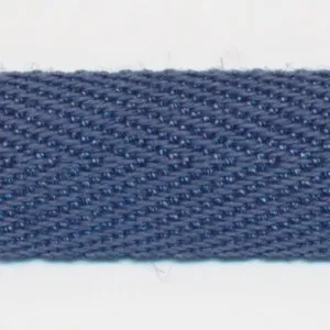 Cotton Herringbone Tape #23 Blue Gray