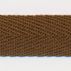 Cotton Herringbone Tape #35 Brown
