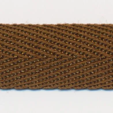 Cotton Herringbone Tape #35 Brown