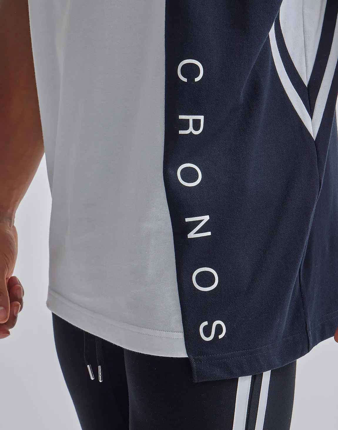 CRONOS ASYMMETRY OVERSIZE T-SHIRTS【GREEN】