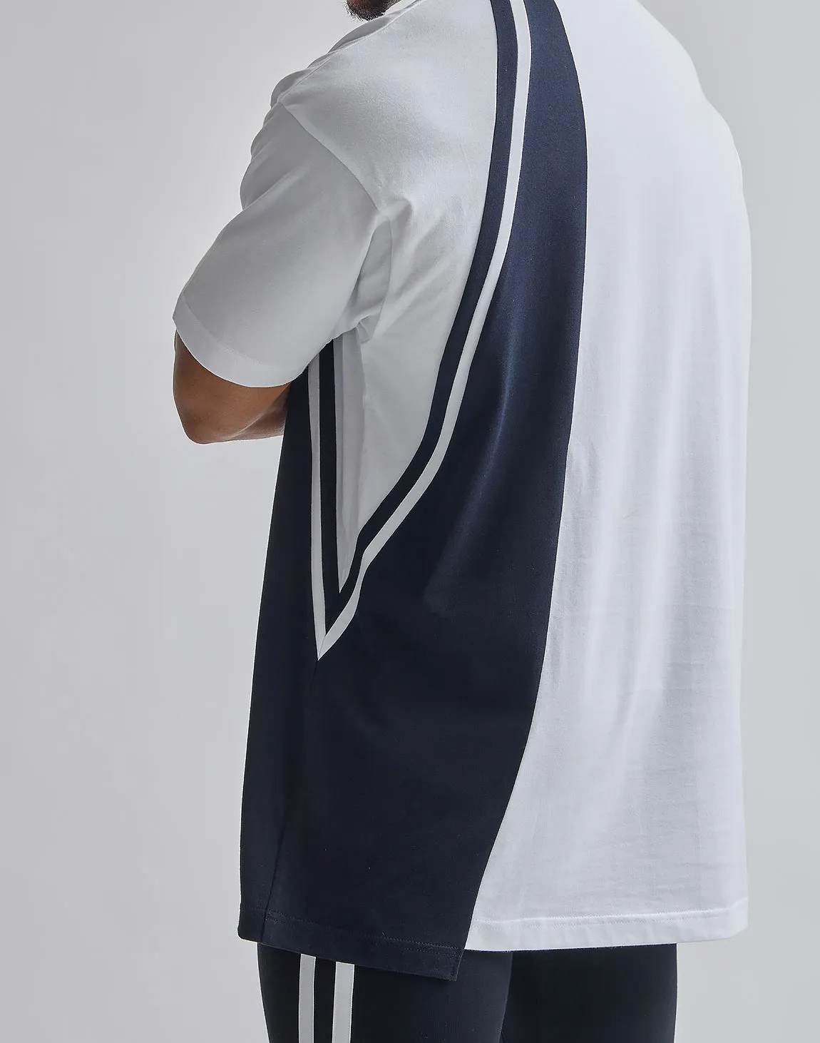 CRONOS ASYMMETRY OVERSIZE T-SHIRTS【GREEN】