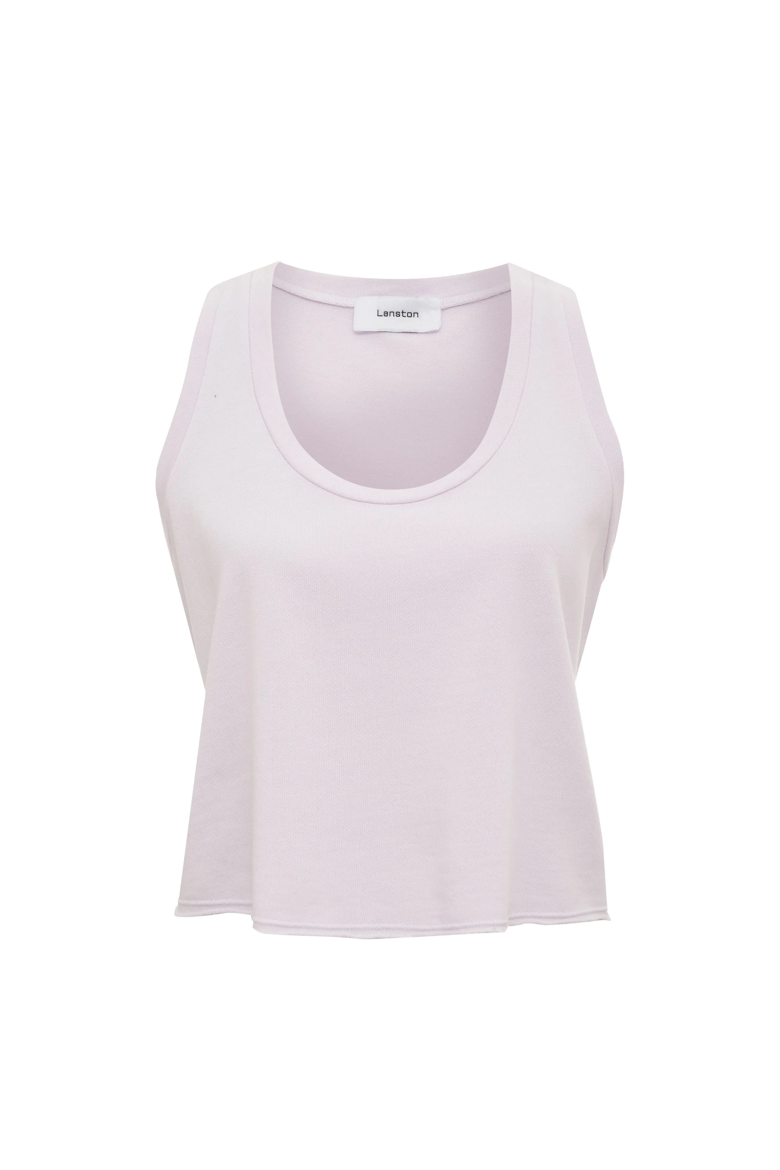 Cropped Racer Tank