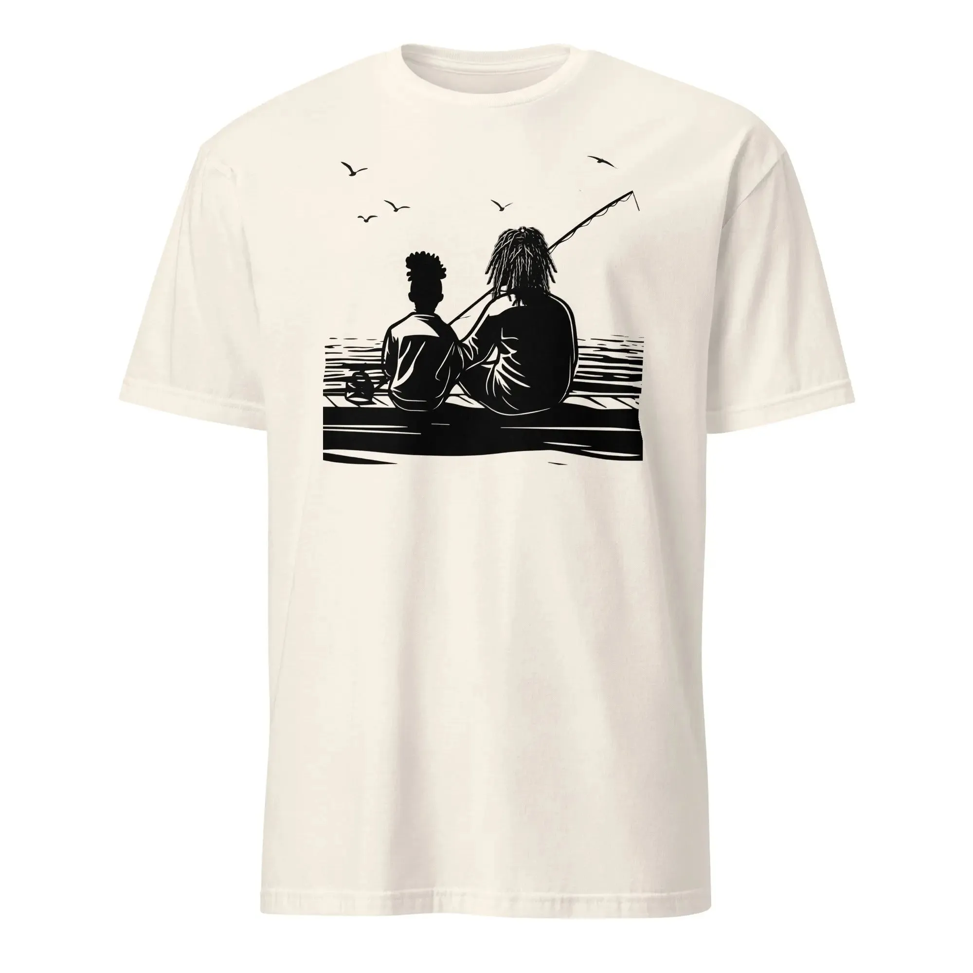 Dad and Daughter Casting Lines T-Shirt