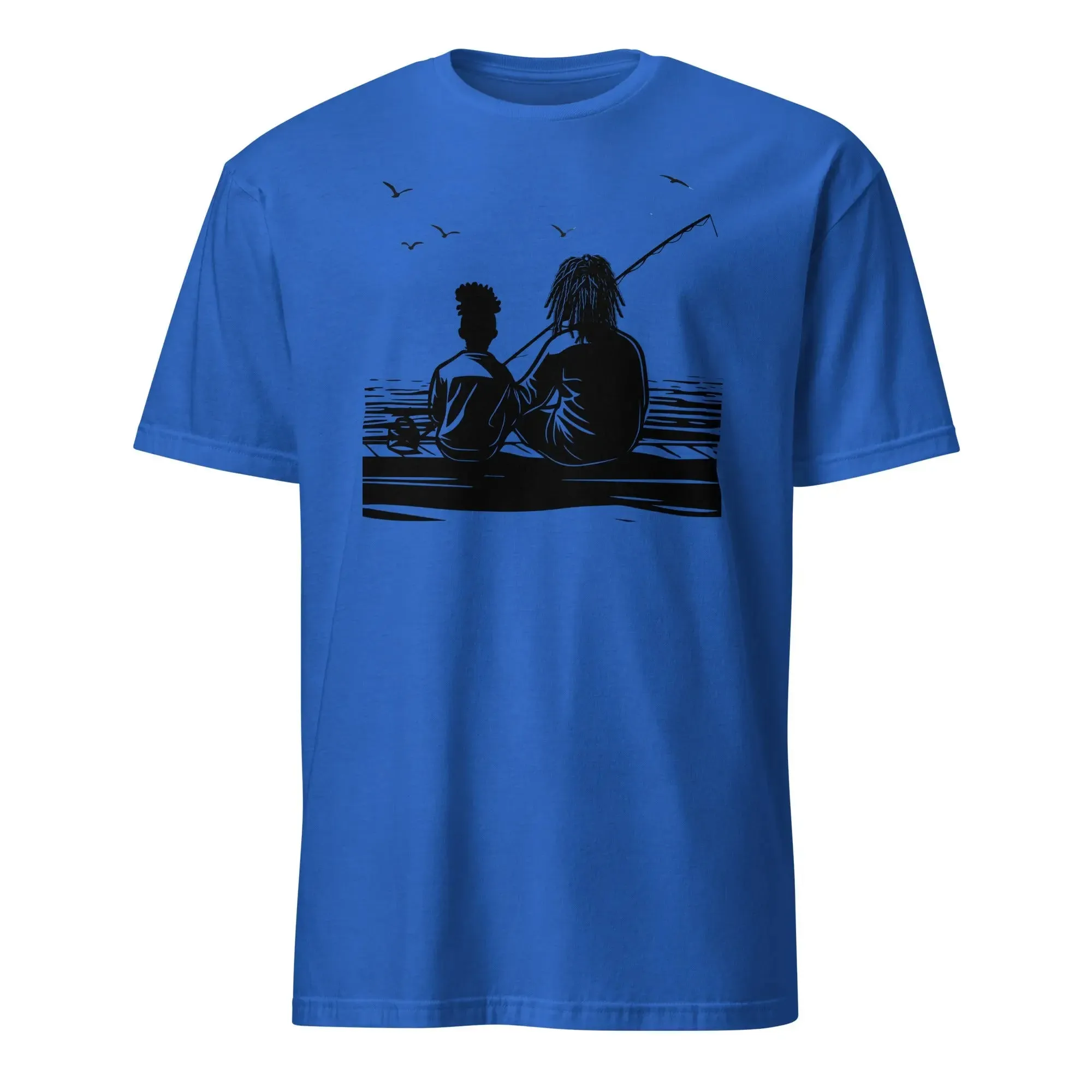 Dad and Daughter Casting Lines T-Shirt