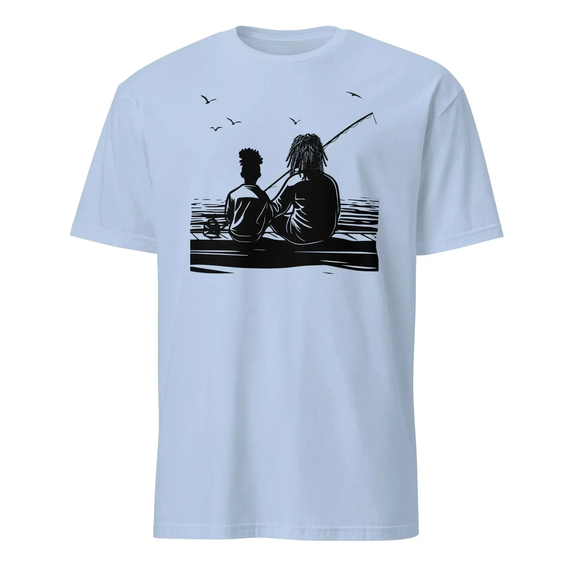Dad and Daughter Casting Lines T-Shirt