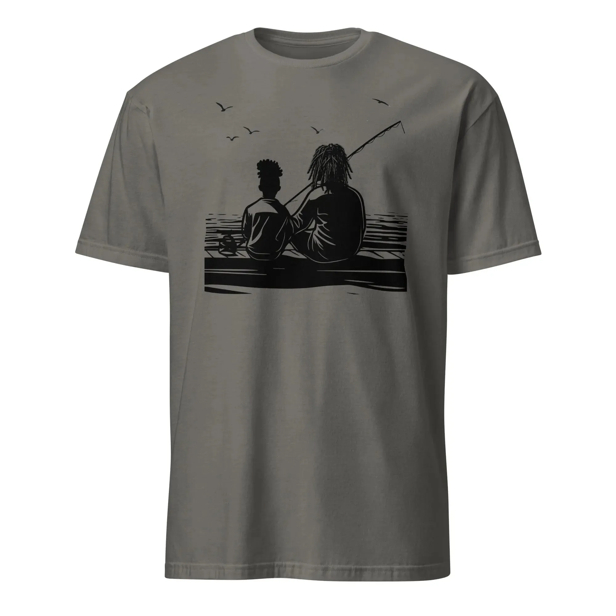 Dad and Daughter Casting Lines T-Shirt