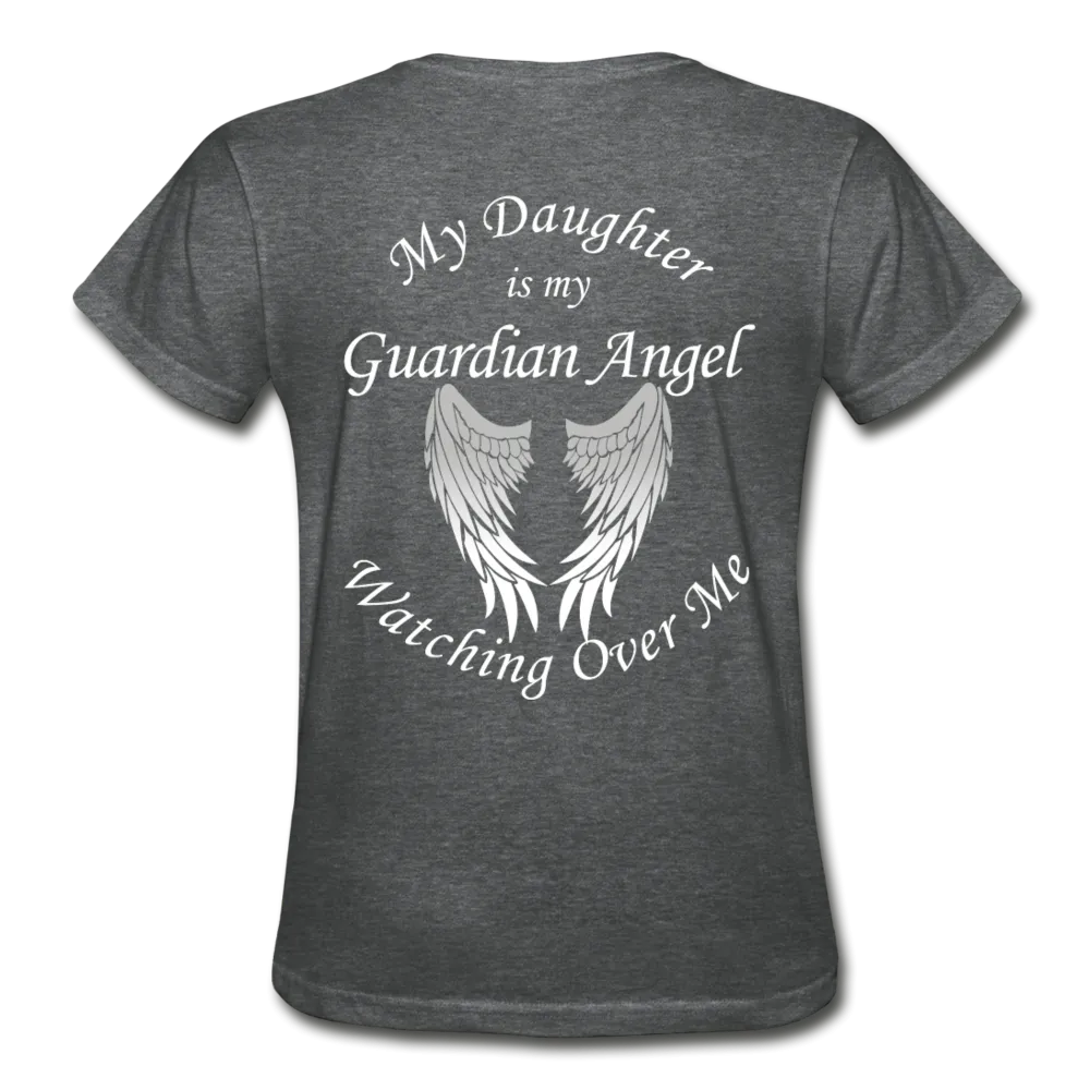 Daughter Guardian Angel Gildan Ultra Cotton Ladies T-Shirt (CK1366)