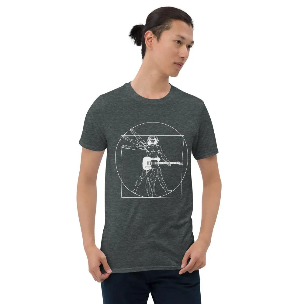 Davinci Man & T-Type Guitar T-Shirt