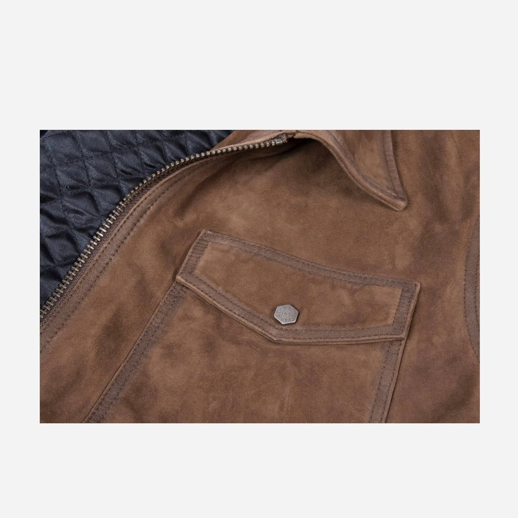 Dean Leather Jacket, Olive