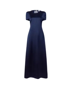DELPHINE DRESS IN SATIN
