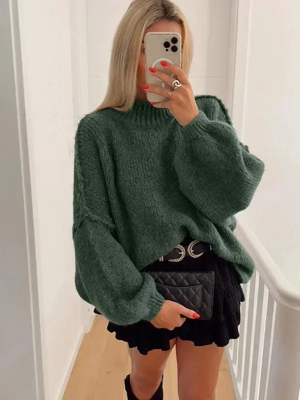 Desiree: A warm, knitted winter sweater