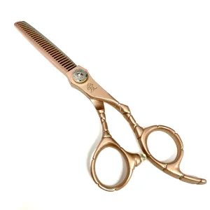 Divine Being Nova Rose Gold Thinning Shear 6"
