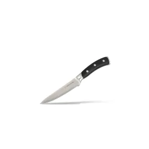 Dura Living Elite Razor-Sharp 8-Piece Steak Knife Set - Black