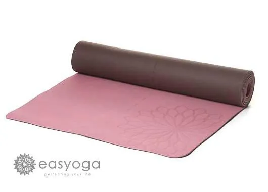 easyoga Premium Eco-care Yoga Mat Plus - R2 Pink/Brown