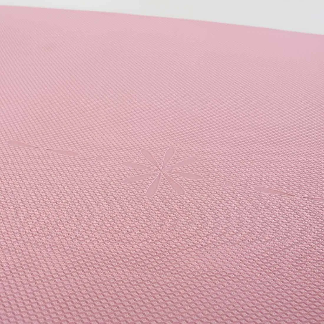 easyoga Premium Eco-care Yoga Mat Plus - R2 Pink/Brown
