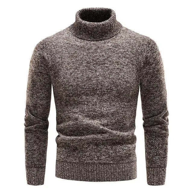 Elegant men's turtleneck sweater for comfort