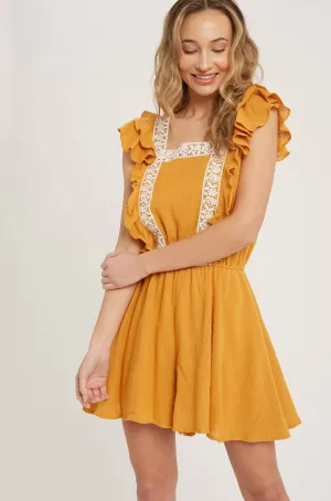 Eloise Lace Romper