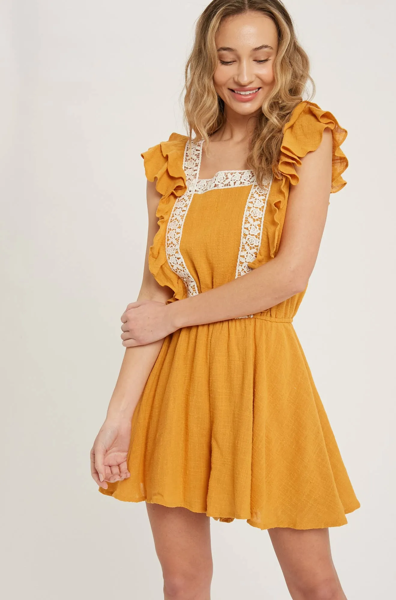 Eloise Lace Romper