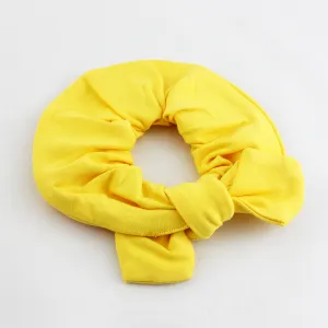 Endanzoo Organic Cotton Scrunchies for Mom - Yellow