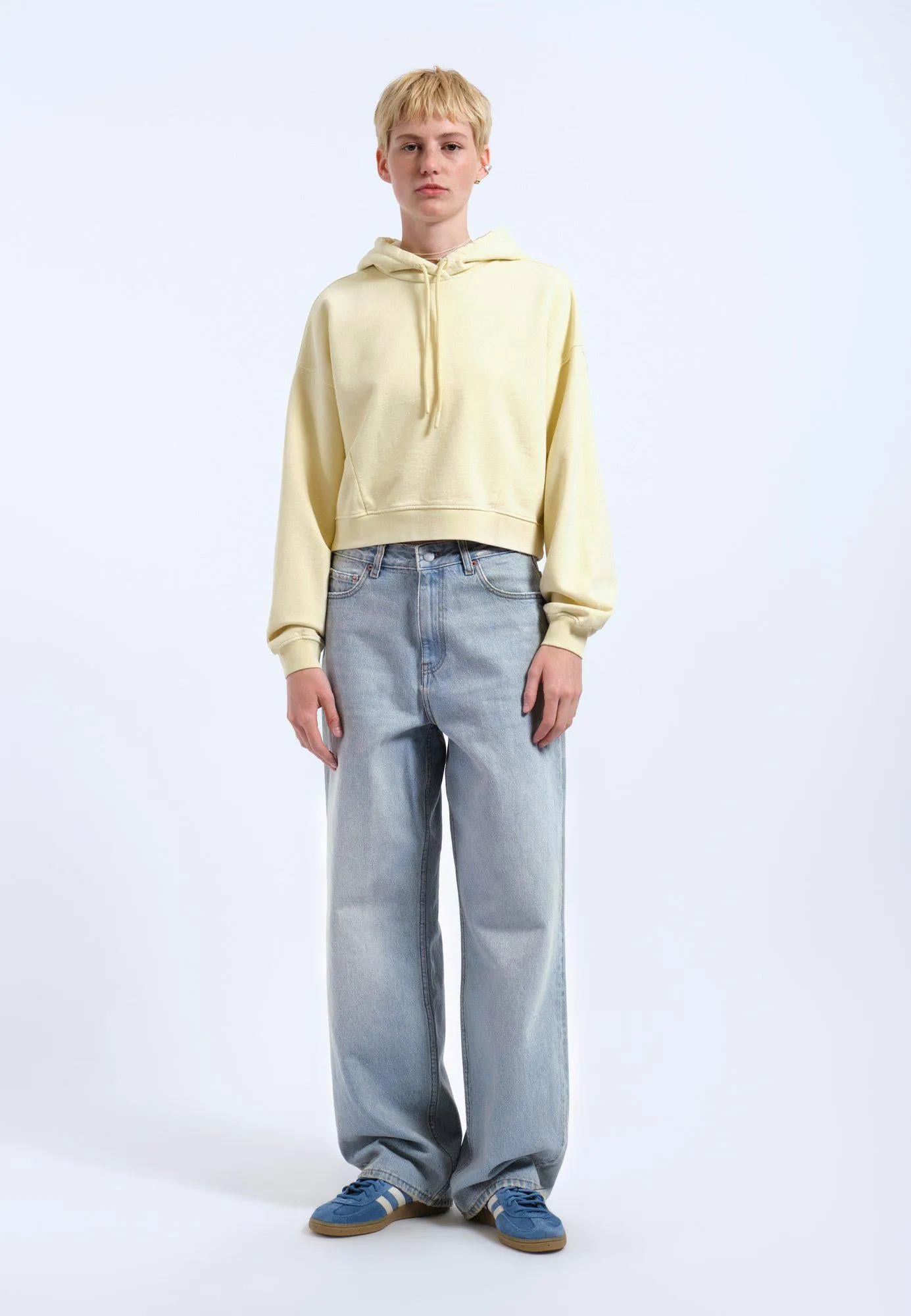 Ethel Hoodie - Washed Light Yellow