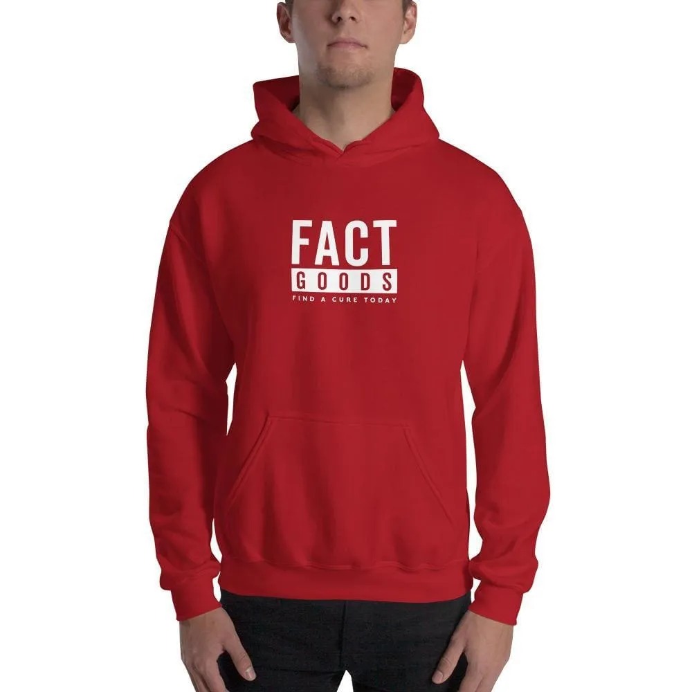 FACT goods Square Logo Pullover Hoodie Sweatshirt