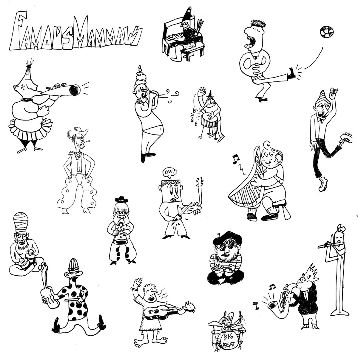 Famous Mammals  – S/T – New LP