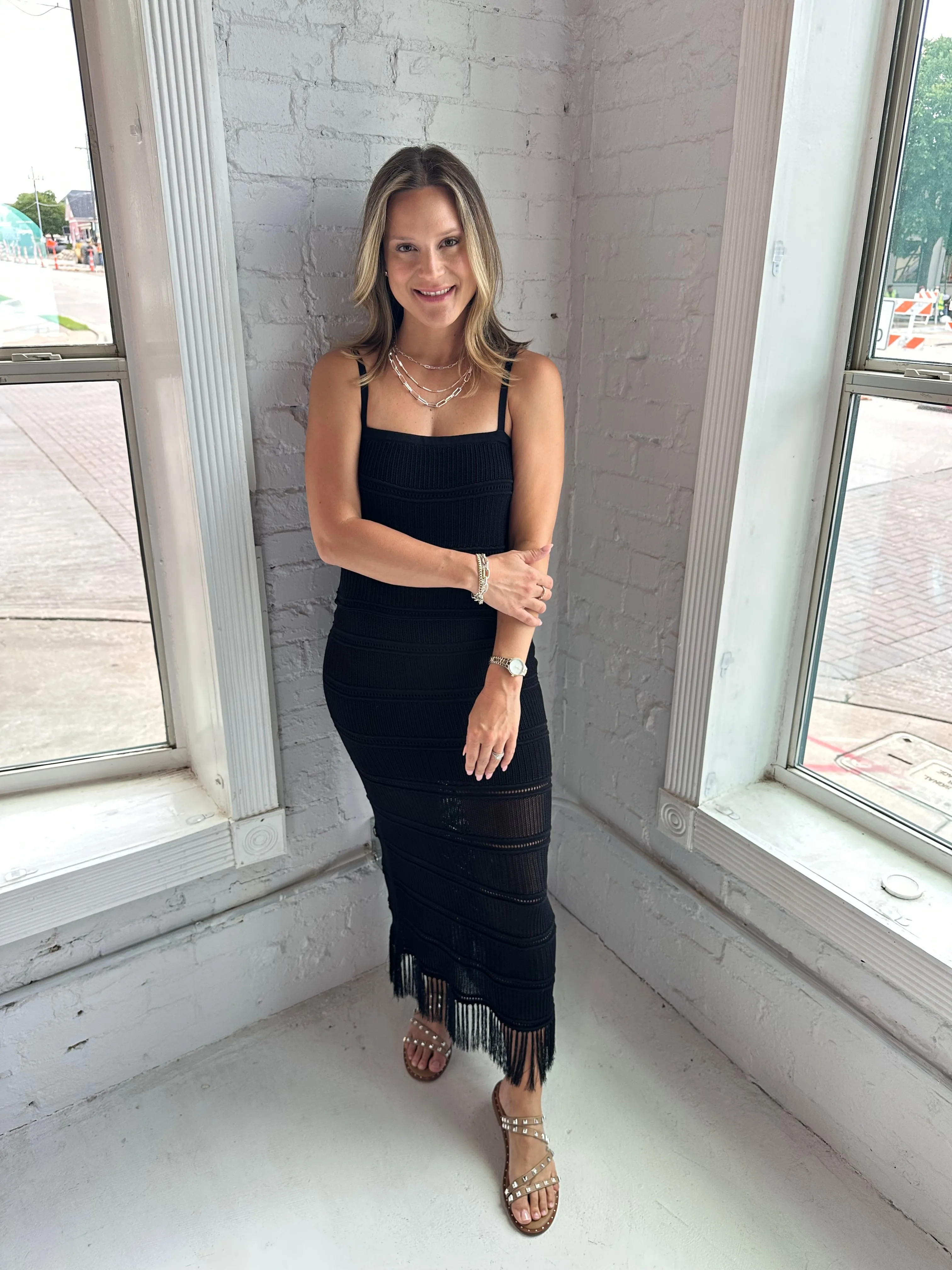 Fernanda Cropped Crochet Top